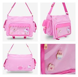 SANRIO Hello Kitty Pin Collectors Messengers Bag (NWT)