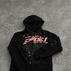 Black P*nk Sp5der Hoodie 