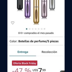 Para Rellenar De Perfume 