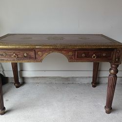 Indian antique table in 1950s
