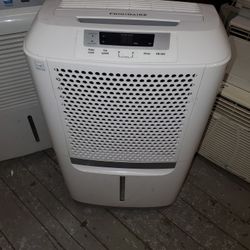 70-Pint Frigidaire Dehumidifier Like-New 