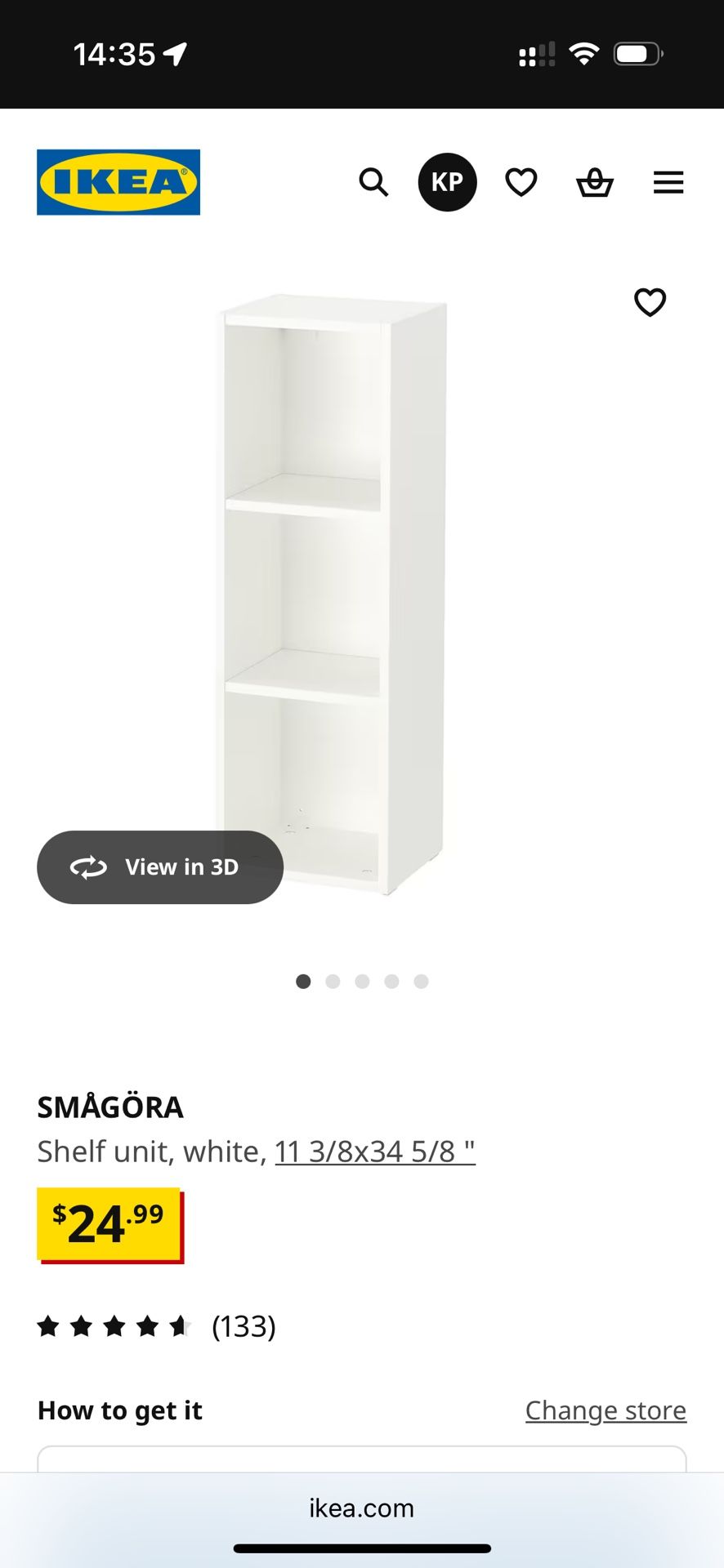 IKEA Shelf
