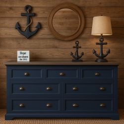 Solid Wood Dresser 