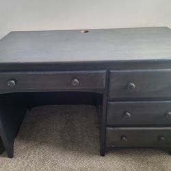 FREE to good home - Solid wood desk - good condition.