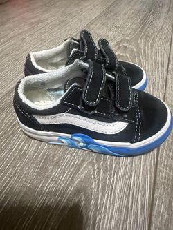 Vans Old Skool Toddler Sneakers with Flame Sole