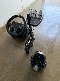 Logitech G920 Racing Wheel with Shifter and Hydraulic E-break