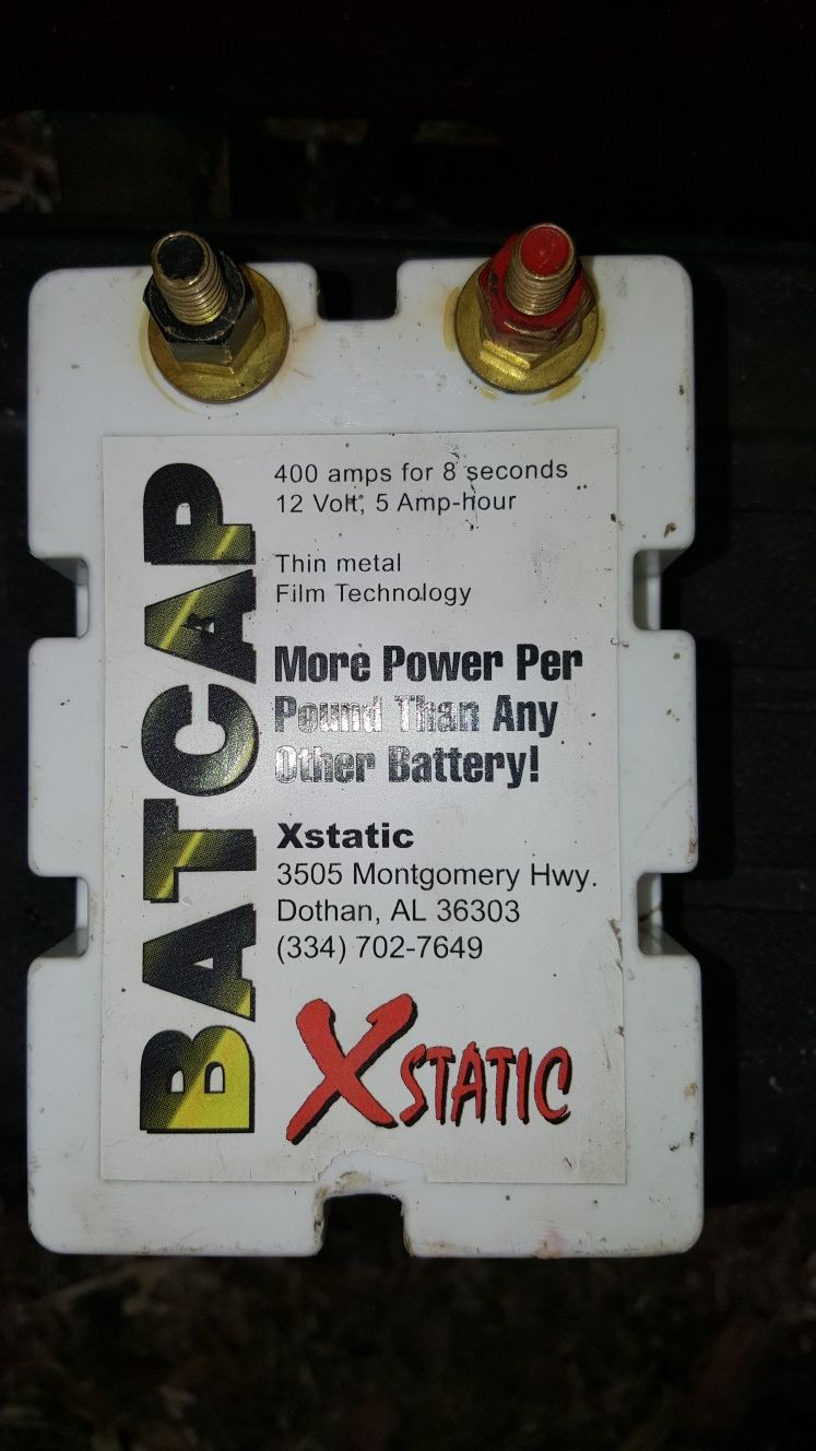 Batcap 400 car battery/capacitor