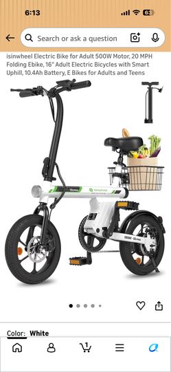 Isinwheel E-Bike (New)