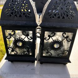 Pair Of Candle Holders