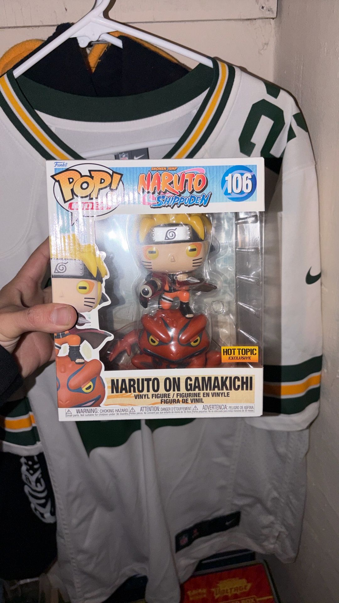 Naruto On Gamakichi Funko Pop