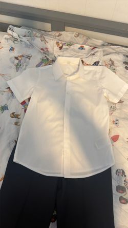 Kids slacks and dress shirt