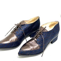 Women’s💥NWT~VINTAGE~RARE💥Italian Made Blue Shoes Size 36