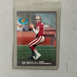 NFL Joe Montana Card