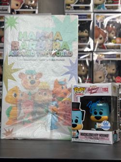 HUCKLEBERRY HOUND SIGNED FUNKO + BOOK
