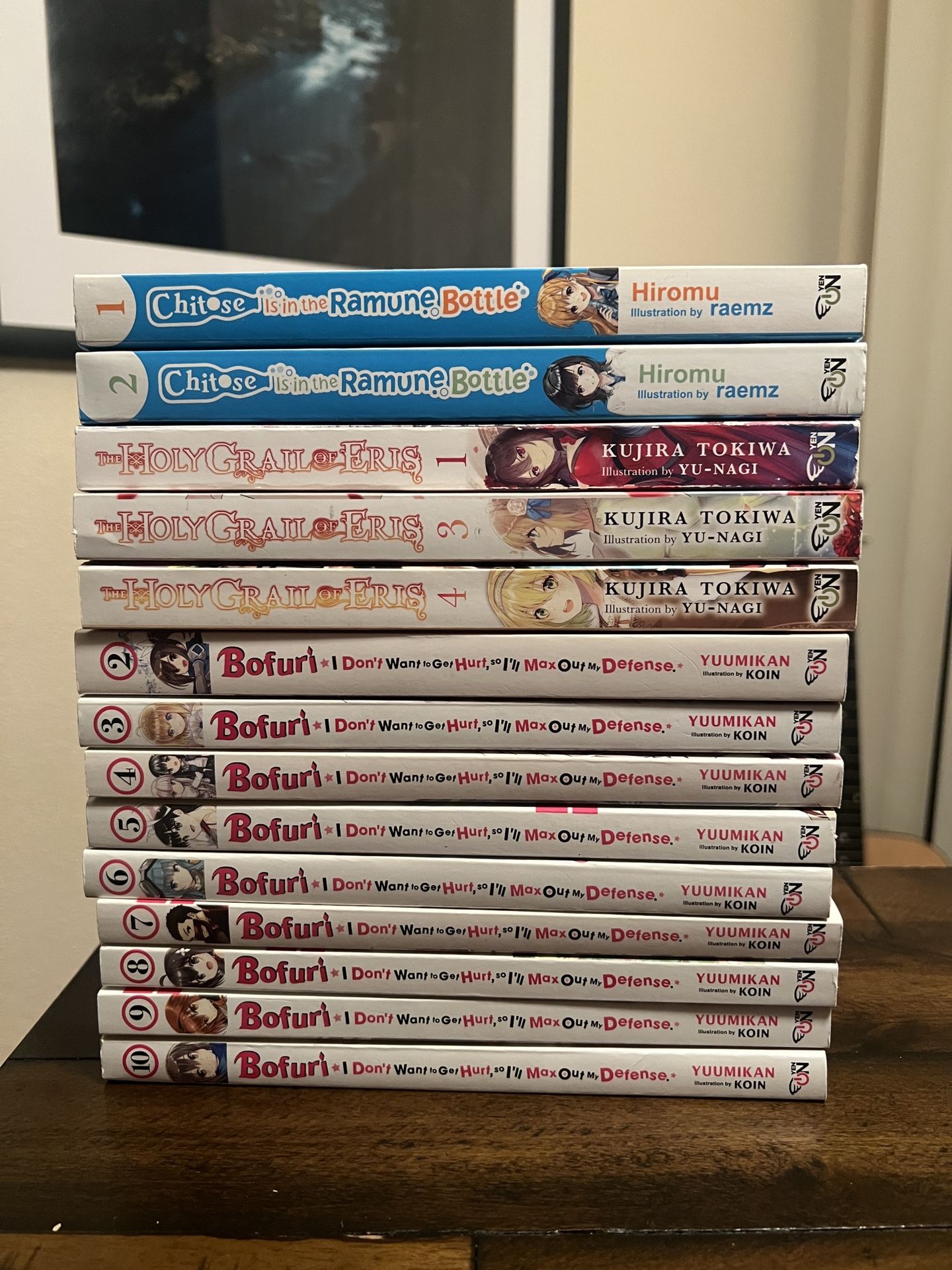 Light Novels $2 Each