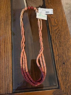 Coral Shell Necklace New