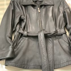 Black Leather ( Real Leather)Jacket