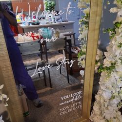 Wedding Welcome Mirror 