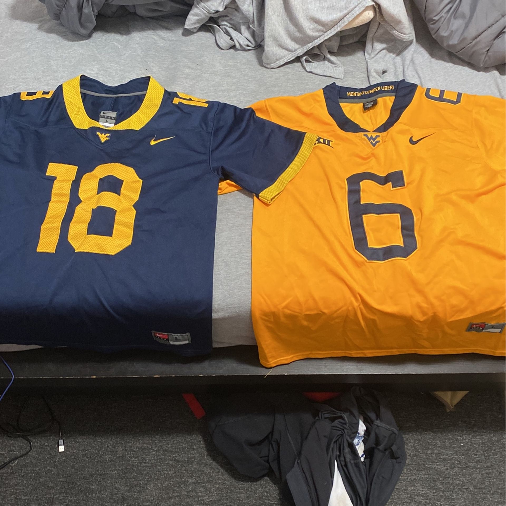 Stitched WVU football Jerseys for Sale in WV OfferUp