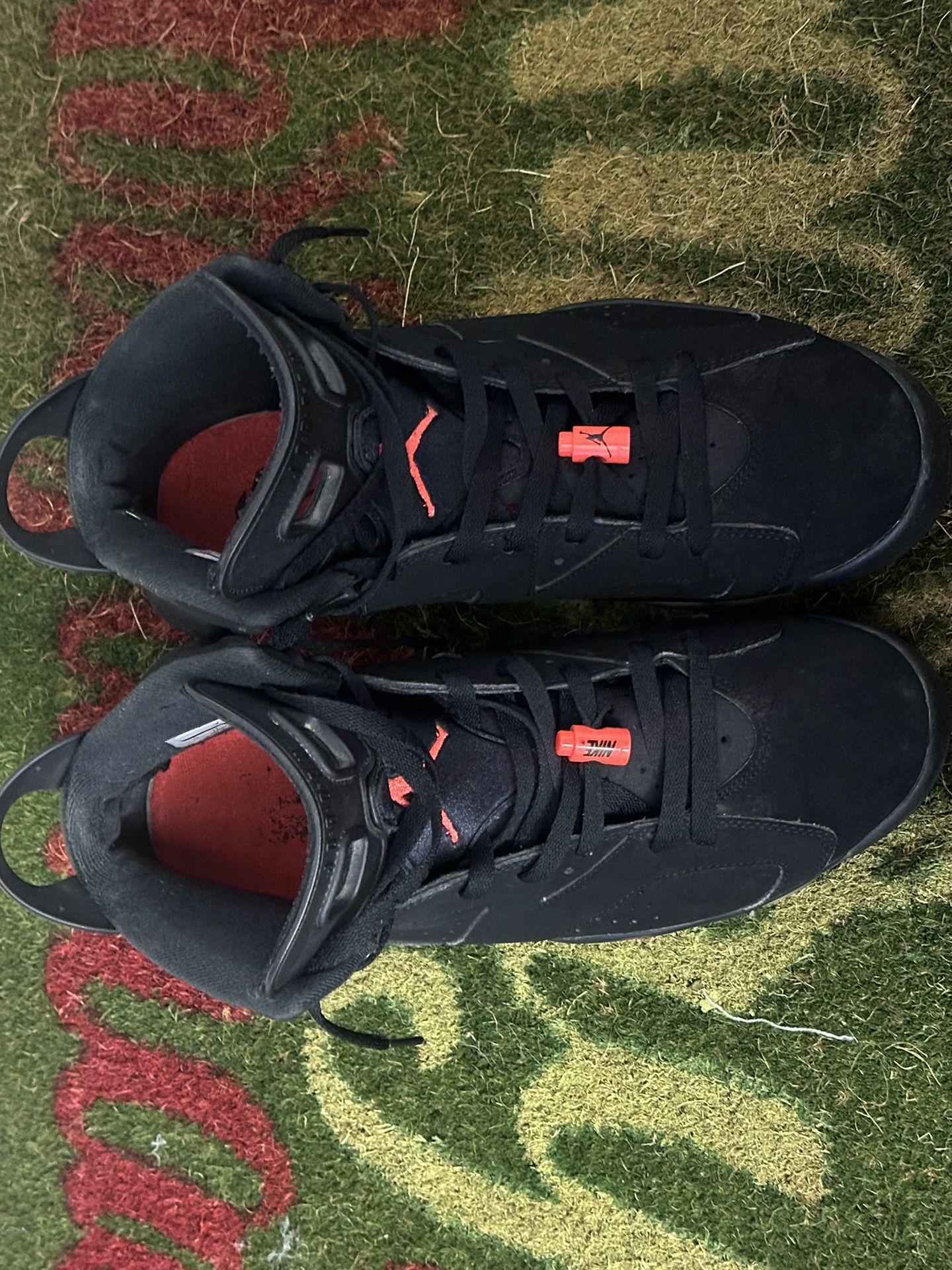 Jordan 6 2019 Infrared Black Sz 12M