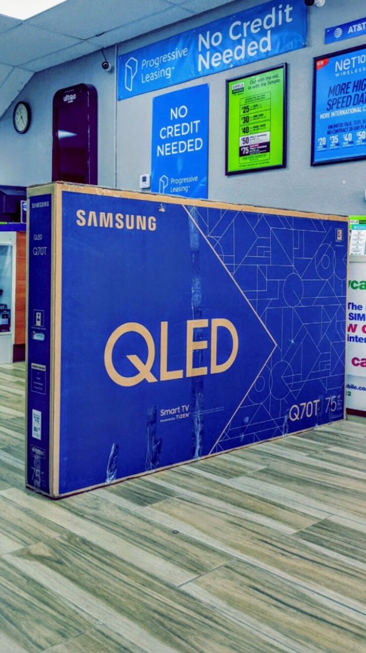 Samsung 75 inch Class - QLED Q70T Series - 4K UHD TV - Smart - LED - with HDR! Brand New in Box! Retails for $2099+Tax !! $50 DOWN / $50 WEEKLY !!