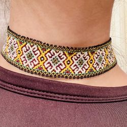 Handmade Premium Beaded Choker