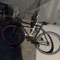 52CM Black Golden Cycle Fixie