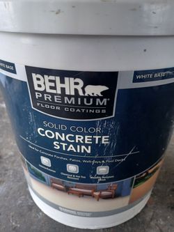 5 gallons concrete  & garage  floor gray paint