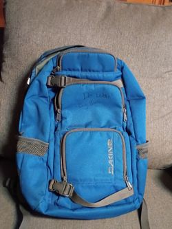 Blue backpack