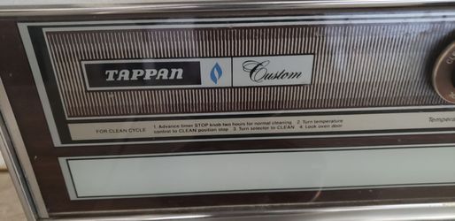 Classic Tappan gas stove