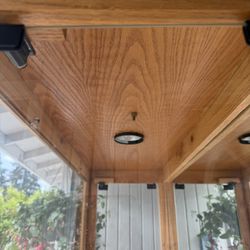 Oak Display Cabinet  - No Longer Available 