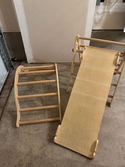Montessori Wooden Climbing Set