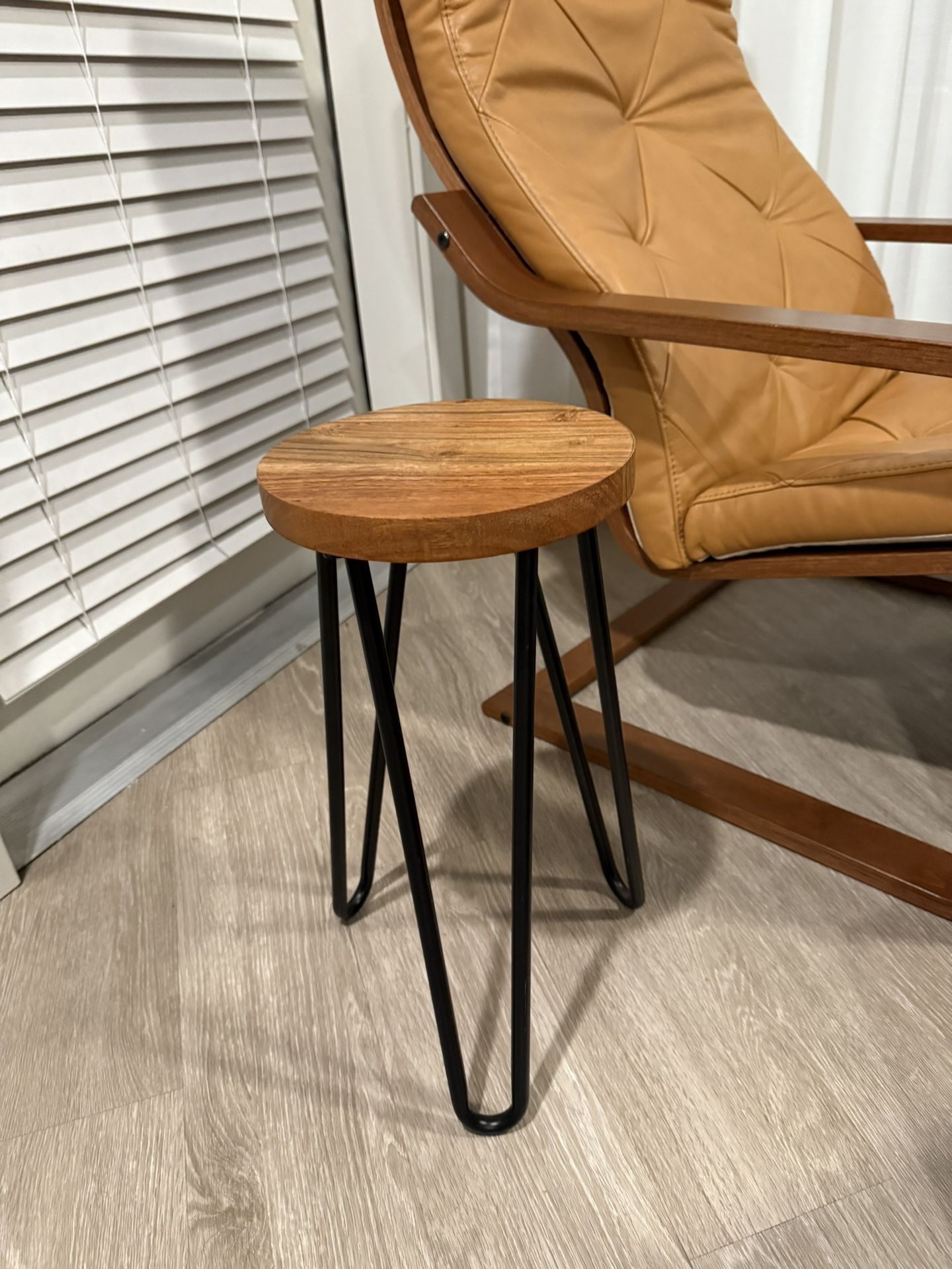 Solid Wood Drink Table