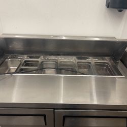 Sushi Working Counter and Includes Refrigerator 