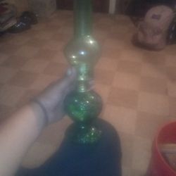 Antique Oil Lamps One Used One New 