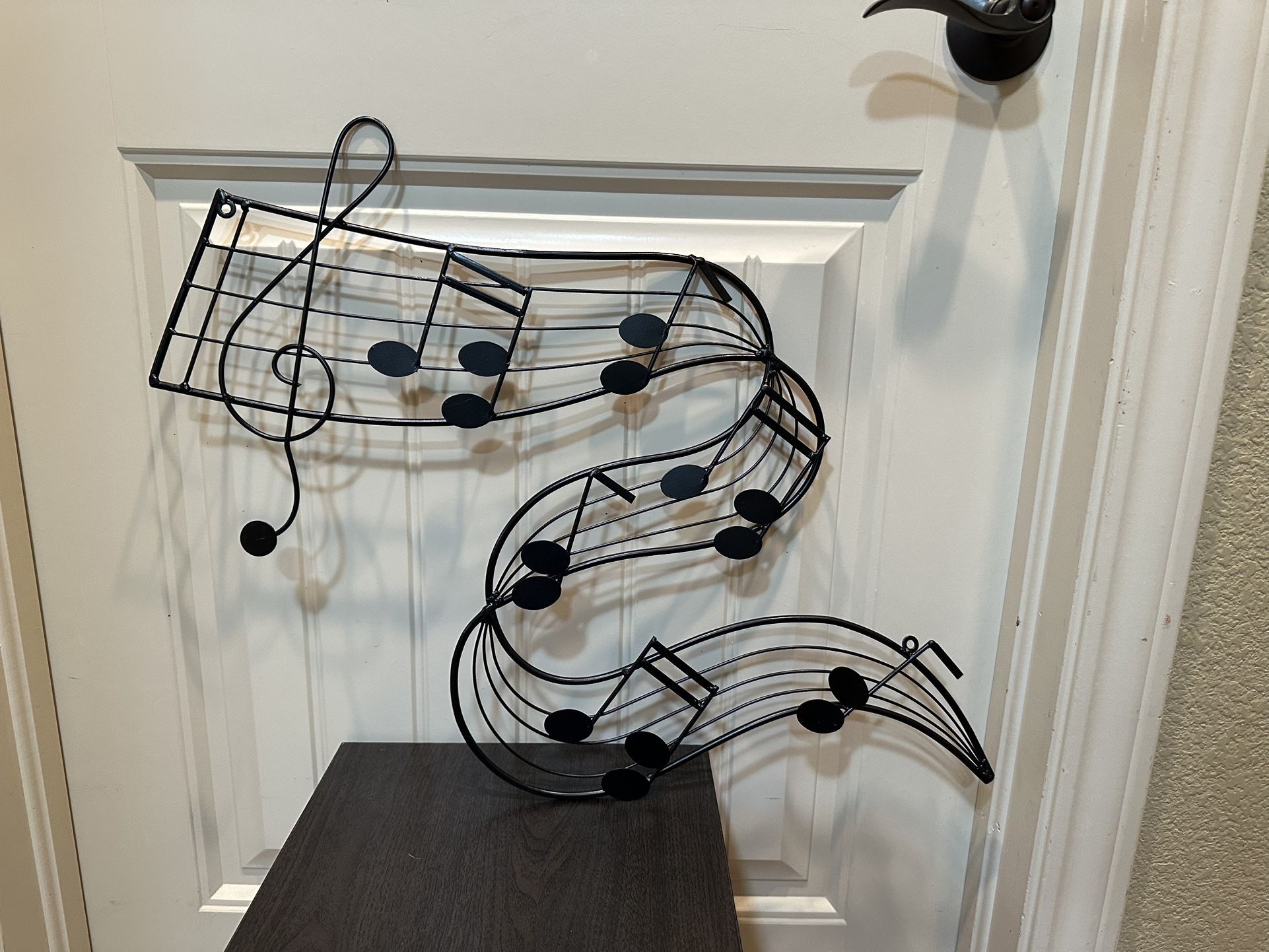 Metal Music Notes (Wall Display) - p/u Monument - Last Chance