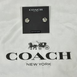 coach brand earrings
