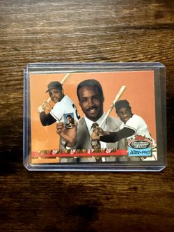 Barry, Bonds, Willie Mays, And Bobby Bonds Limited Edition Card