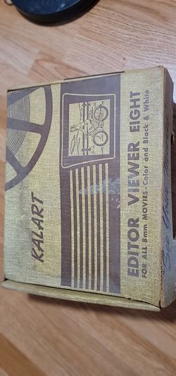 Vintage Kalart Editor-Viewer Eight for 8mm Movie Film