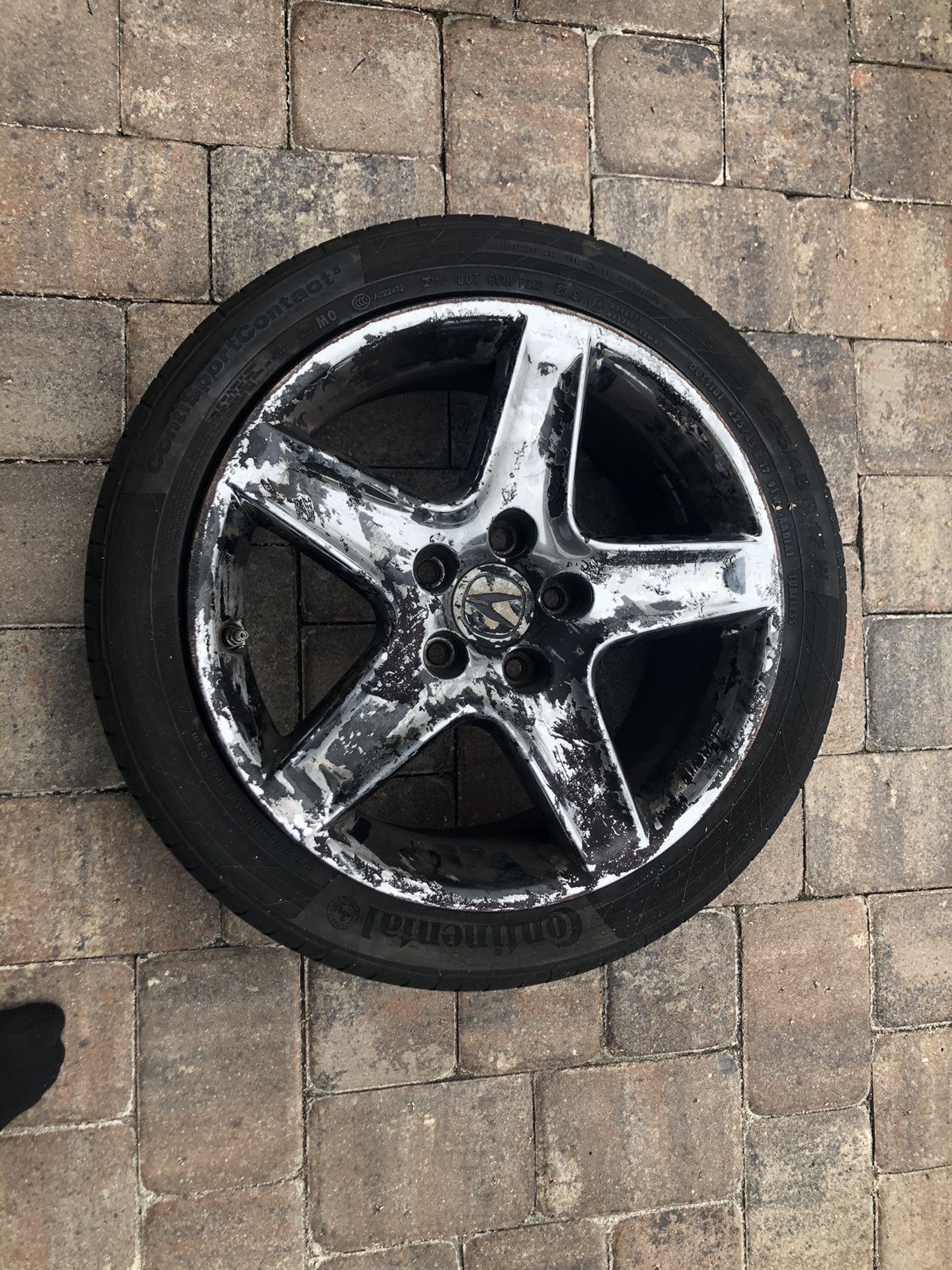 Acura TL rims and tires