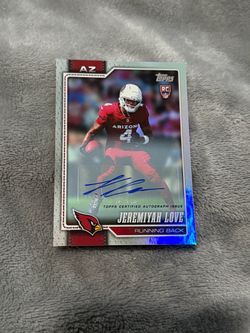 Jeremiyah Love Auto