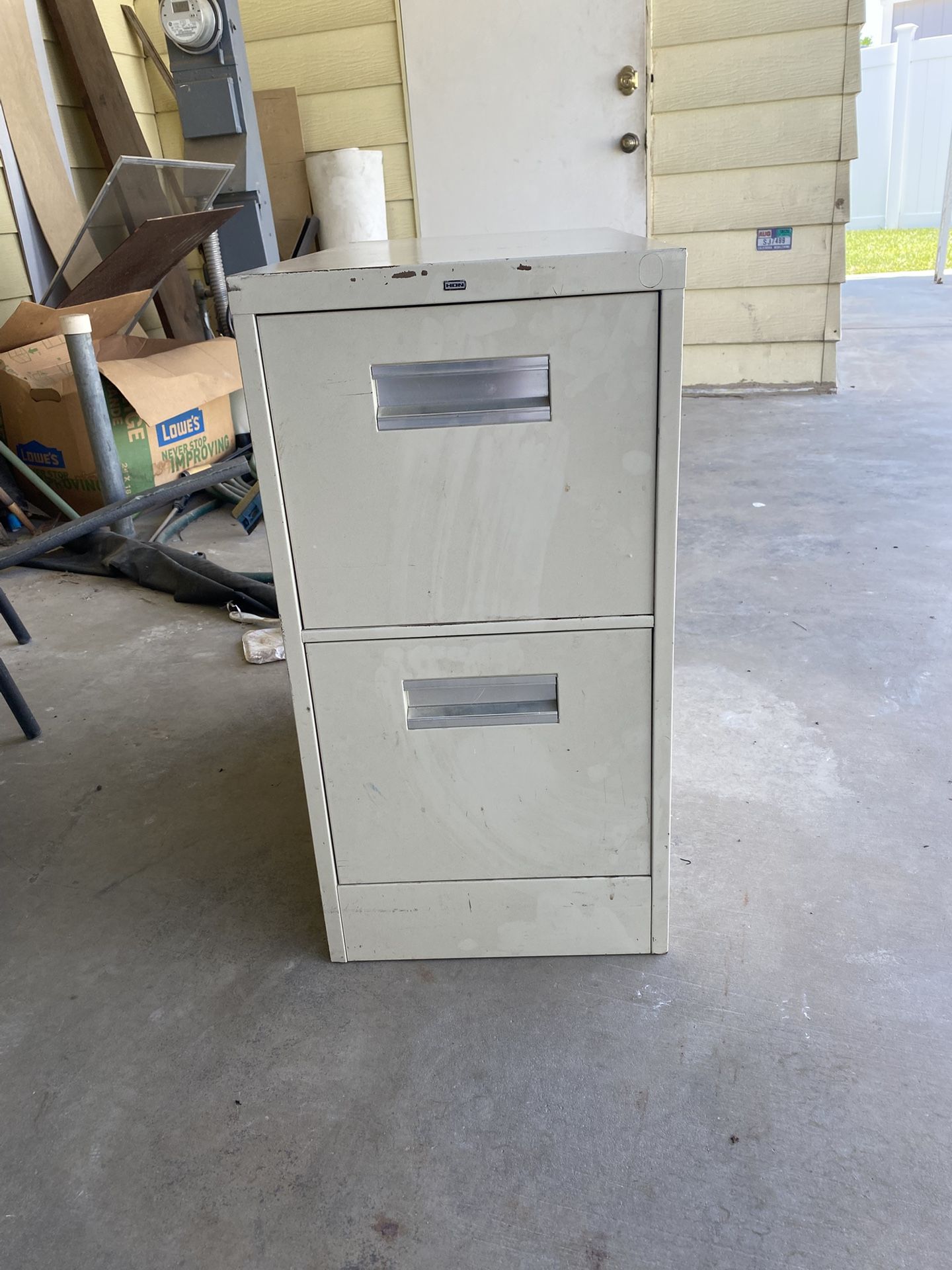 2 Drawer File Cabinet