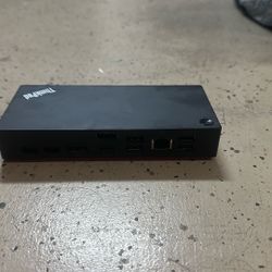 Thinkpad Multi Connection Port. Cords Not Included 