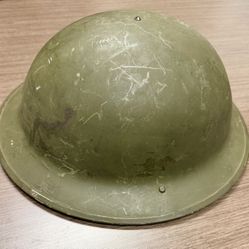 WWII Canadian GSW Mk I Brodie Helmet (1940) w/ VMC 1941 Liner – Original