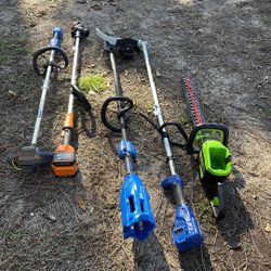 Desbrozadora De Baterías Se Venden Todas Por $50