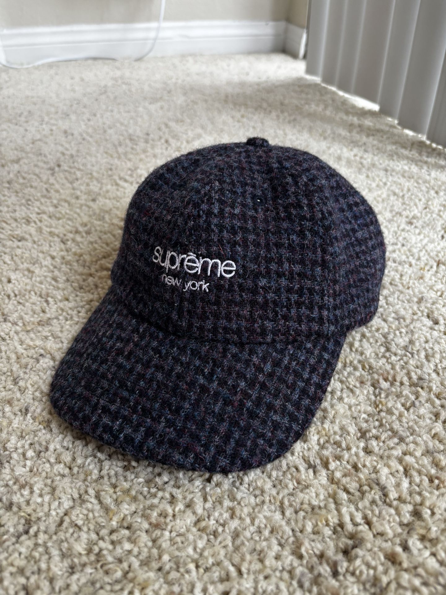 Supreme Harris Tweed 6 Panel Hat
