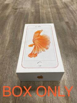 IPhone 6s Plus box only