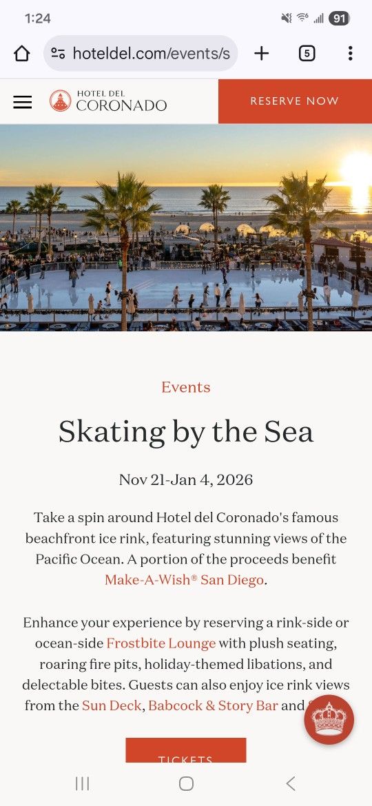Sktating By The Sea Coronado Half Price