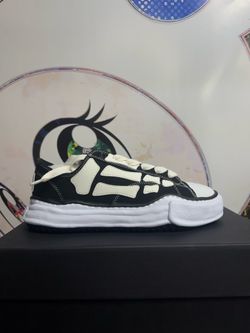 Amiri x Mason Margiela Bone Sneakers  Size 45