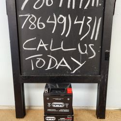 New Motorcycle Scooter Batteries 